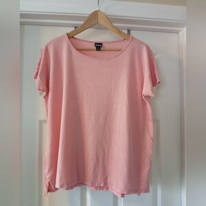 Patagonia Light Pink Short Sleeve Tee